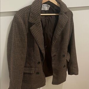 Old Navy Classic Houndstooth Blazer